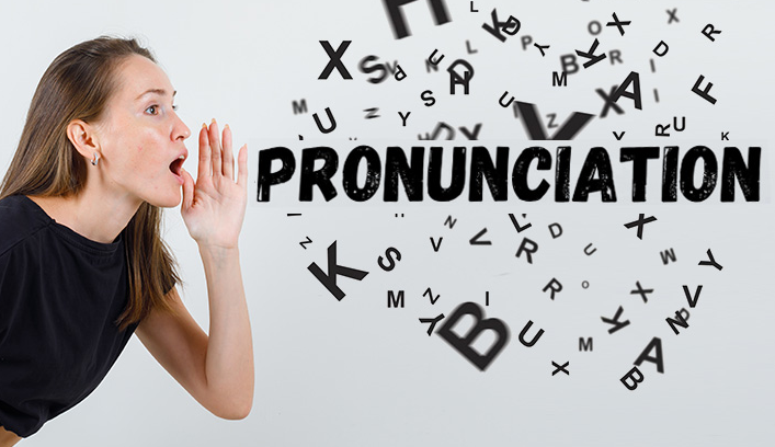 Learning pronunciatiom with visual aids and practice techniques